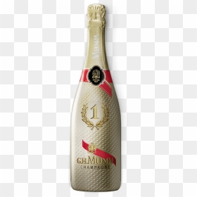 Mumm Gold N°1 - Champagne Mumm Gold Edition, HD Png Download - gold bottle png