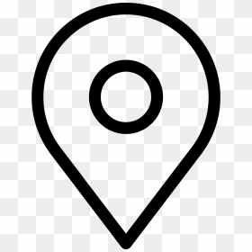 Location Hollow - Minimal Icon Location Png, Transparent Png - hollow circle png