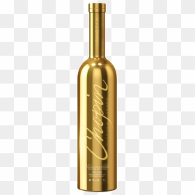 Chopin Blended Vodka Gold 1lt - Wine Bottle, HD Png Download - gold bottle png