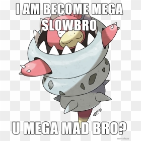 Mega Slowbro Meme - Mega Slowbro, HD Png Download - lens flare png meme