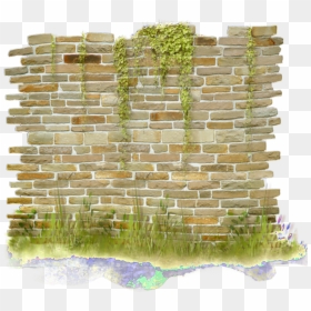 #ftestickers #garden #grass #ivy #wall #brick - 3 D Logo Wall Png, Transparent Png - ivy wall png
