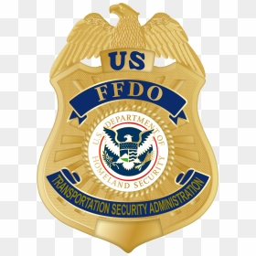 Federal Flight Deck Officer Badge, HD Png Download - security badge png