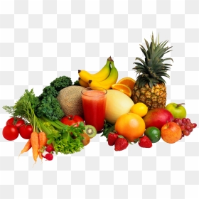Healthy Diet Health Food Eating - Bunch Of Fruits And Vegetables, HD Png Download - diet png