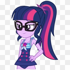 Swimsuit Sparkle By Sketchmcreations - Mlp Eg Twilight Sparkle Swimsuit, HD Png Download - sparkle vector png
