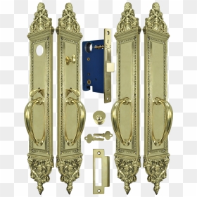 Lock Sets, Vintage Deco And Victorian Entry Double - Musée D'orsay, HD Png Download - double door png