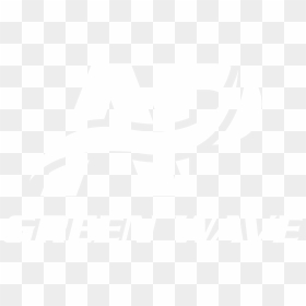 Emblem, HD Png Download - green wave png
