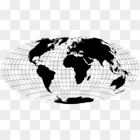 World Map Black And White Png - World Map Logo Png, Transparent Png - global map png