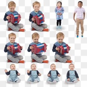 Sitting, HD Png Download - children sitting png