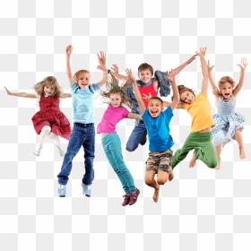 Fun Kids, HD Png Download - kids jumping png
