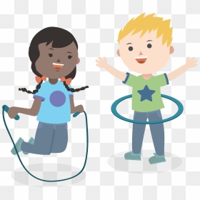 Cartoon, HD Png Download - kids jumping png