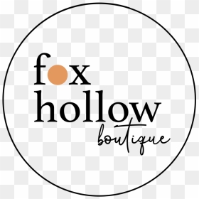 Rebrand For Fox Hollow Boutique, HD Png Download - hollow circle png