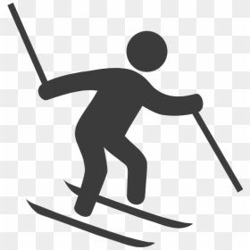 Transparent Skiis Clipart - Portable Network Graphics, HD Png Download - skier png