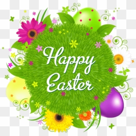 Happy Easter Png Transparent Background - Transparent Background Happy Easter Png, Png Download - easter background png
