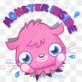 Monster Inside Moshi Clipart Png - Cartoon, Transparent Png - monster clipart png