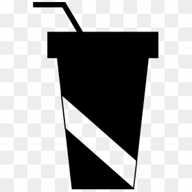 Soft Drink Silhouette - Soft Drink Beverage Silhouette, HD Png Download - pineapple silhouette png