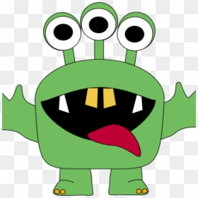 Vector Transparent Download Free Monster Clipart - Green Monster Clipart, HD Png Download - monster clipart png