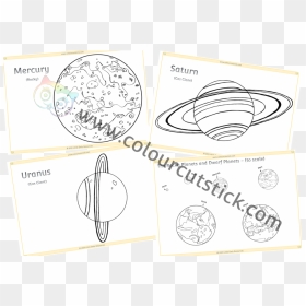 Planets Colouring Pack - Sketch, HD Png Download - mercury planet png
