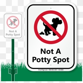 No Dog Poop Yard Sign For Kids - No Dog Poop Bags, HD Png Download - yard sign png