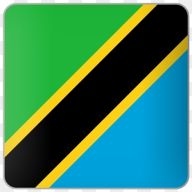 Download Flag Icon Of Tanzania At Png Format - Tanzania Flag Square, Transparent Png - green square png
