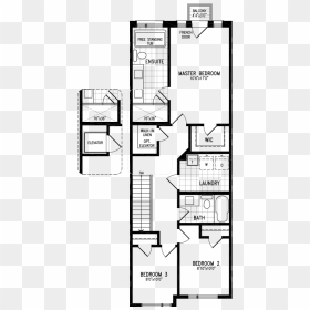 0005 0000 Residence 3 A Second Floor With Elevator - Elevator Floor Plan, HD Png Download - floor plan png