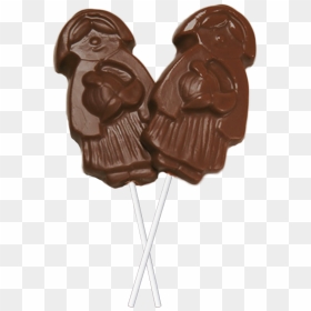 Chocolate Pilgrim Girl Sucker - Chocolate, HD Png Download - sucker png