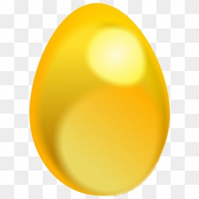 Golden Easter Egg Png File - Circle, Transparent Png - gold ball png