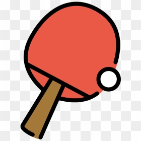 Ping Pong Emoji Clipart - Clip Art, HD Png Download - ping pong png