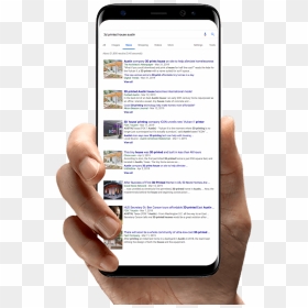 Gogle Seach - Mobile Device, HD Png Download - sci fi hud png