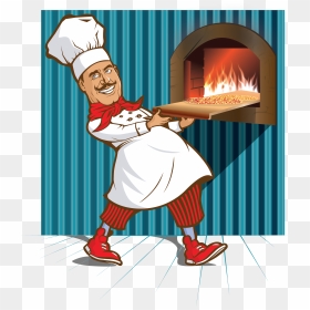 Pizza Maker Pizza, Vector Art, Design, Adobe Illustrator, - Cartoon, HD Png Download - pizza vector png