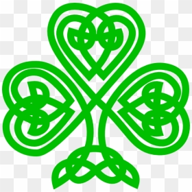Thumb Image - Shamrock Celtic Knot, HD Png Download - scrollwork png