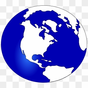 Globe Clipart Blue And White, HD Png Download - mercury planet png