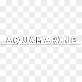 Aquamarine - Calligraphy, HD Png Download - sci fi hud png
