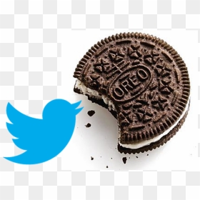 Twitter Oreo Mondelez1 - Oreo Cookie, HD Png Download - oreo cookie png