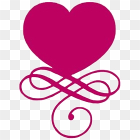 #heart #scrollwork #valentinesday - Heart, HD Png Download - scrollwork png
