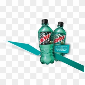 Carbonated Soft Drinks, HD Png Download - mountain dew bottle png