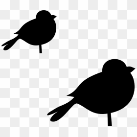 Transparent Chubby Clipart - Dibujo Pájaro Rojo, HD Png Download - pajaros png