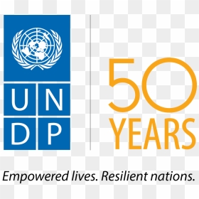 Happy 50th Birthday @undp 50 Years Of Building Resilient - Graphic Design, HD Png Download - 50th birthday png
