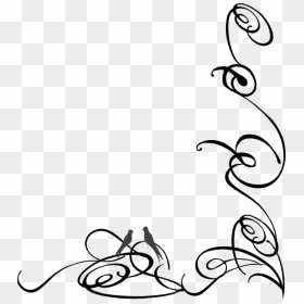 Transparent Fancy Line Clipart - Drawing, HD Png Download - fancy white line png