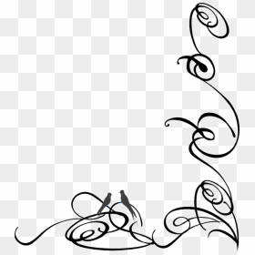 Transparent Fancy Line Clipart - Drawing, HD Png Download - vhv