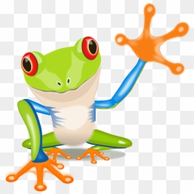 Jungle Frog Clipart - Tree Frog Clipart Png, Transparent Png - tree frog png