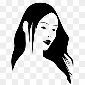 Illustration, HD Png Download - woman face silhouette png