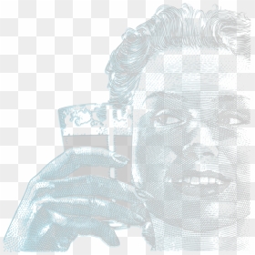 Happy Woman Drinking 05 Clip Arts - Banknote, HD Png Download - happy woman png