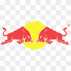Red Bull 2 Bulls - Red Bull Logo Transparent, HD Png Download - red bull can png