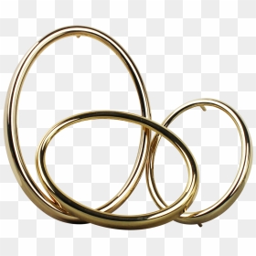 Ring, HD Png Download - gold oval frame png