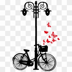 #freetoedit #paris #bicicleta - Hybrid Bicycle, HD Png Download - bicicleta png