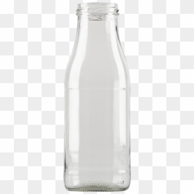 Glass Bottle, HD Png Download - milk bottle png