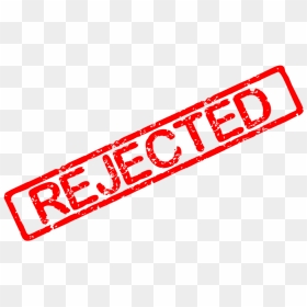 #rejected #rejeitado #carimbo #stamp @lucianoballack - Carimbo De Rejeição Png, Transparent Png - rejected stamp png