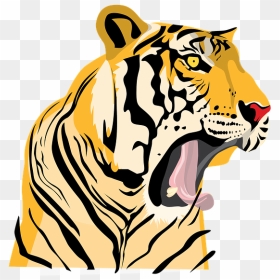 Thumb Image - Cartoon Roaring Tiger Png Transparent, Png Download - roaring tiger png