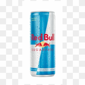 Red Bull Sugarfree 24x250ml - Red Bull Sugar Free Can, HD Png Download - red bull can png