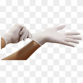 Latex On Medical Allergy Glove Gloves Hands Clipart - Surgical Gloves, HD Png Download - hands clipart png